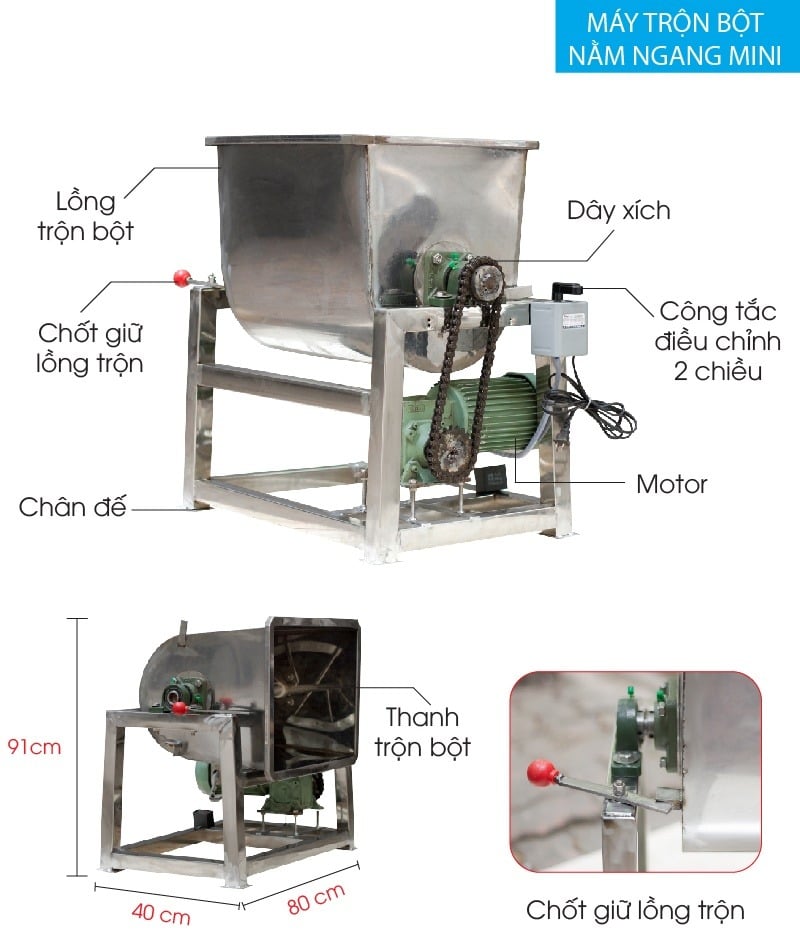 Máy trộn thịt 10kg 7